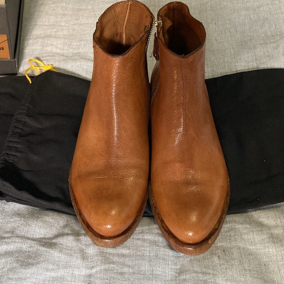 NWT - Italian made leather ankle booties sz 39 brand "gravity pope" - Picture 5 of 16